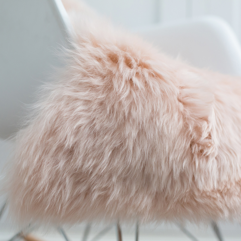 Buy a Baby Pink Sheepskin Online at Nordic Sheepskin